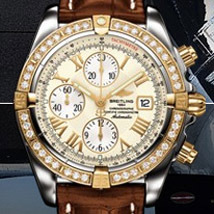 PRIX DU NEUF BREITLING WINDRIDER CHRONOMAT BICOLORE