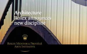 KAZUYO SEJIMA DEVIENT LE PREMIER MENTOR ROLEX EN ARCHITECTURE