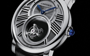 Montre Rotonde de Cartier Double Tourbillon Mystérieux