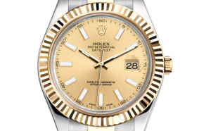 Prix du neuf Rolex 2015 Datejust 2 (41mm) or jaune/acier