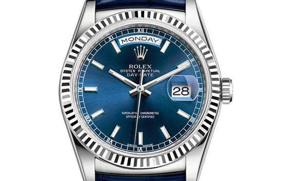 Rolex Day-Date or gris (36mm)
